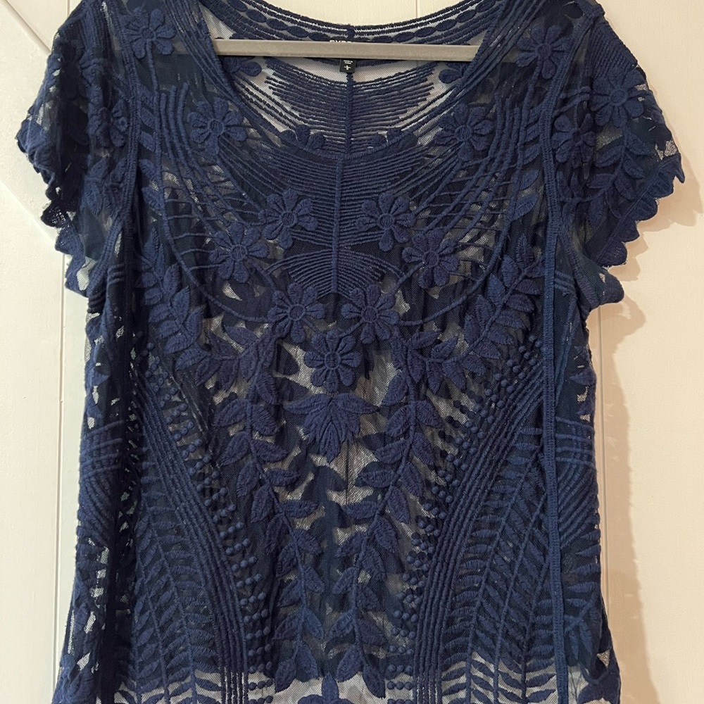 Express lace top